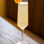 St. George ‘Terroir’ Gin | St. George Spiced Pear Liqueur | Cointreau | Simple | Lemon | Orange Bitters | Prosecco